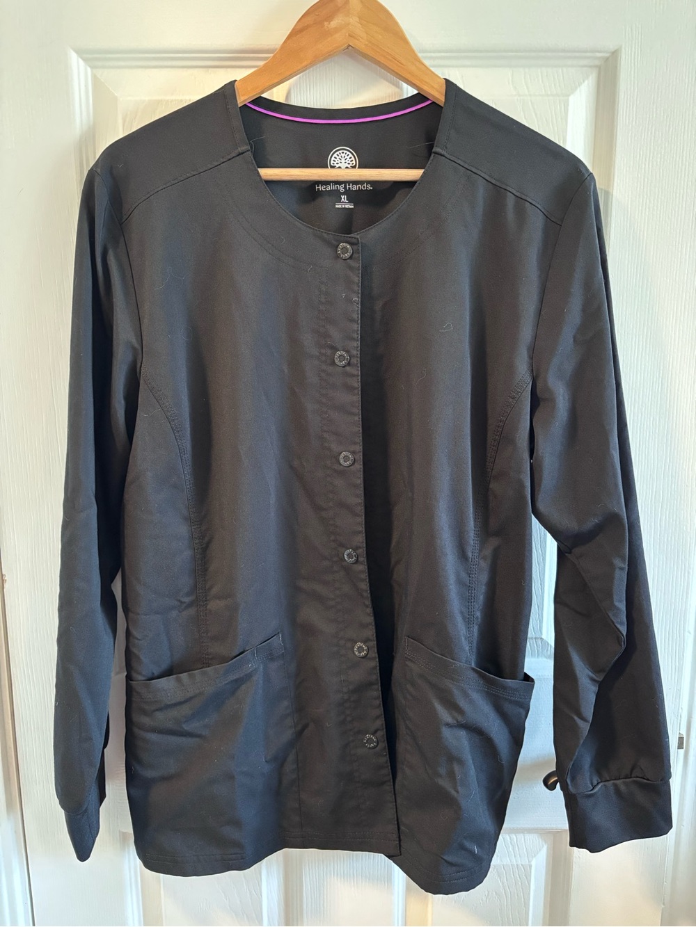 Healing Hands Daisy scrub jacket